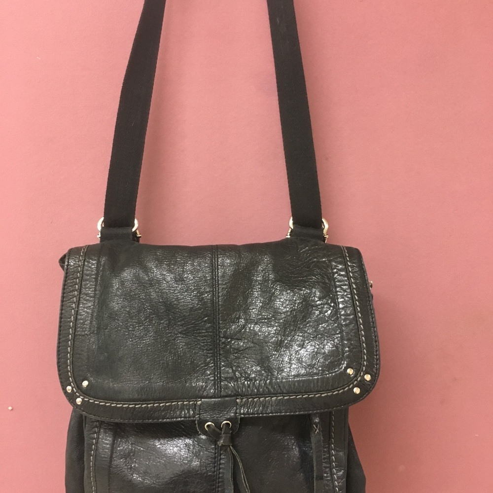 Sak Genuine Leather Backpack/Hobo Convertible Bag